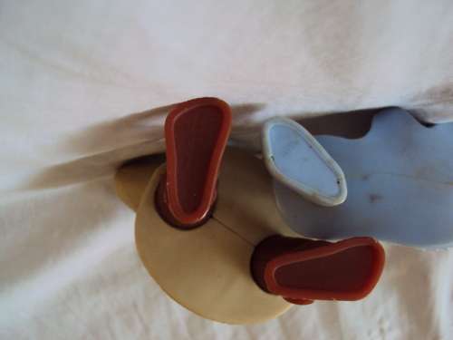 Mattel 2009 Shrek (13cm) & Fiona (11.5cm minor paint loss) Hard plastic