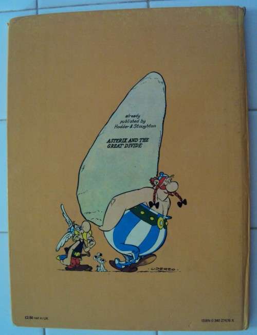 Asterix and the BLACK GOLD 80's Vintage HARD cover Goscinny & Uderzo