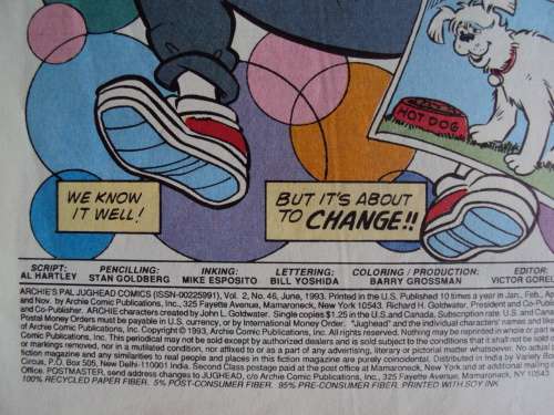 JOB LOT #1 Great assortment of 9x Vintage comics Archie, Jughead, Betty & Veronica  **Good cond