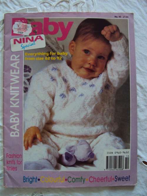 NINA SPECIAL BABY BOOK NO.10 EVERYTHING FOR BABY FROM 62-92 (3-24 MONTHS) (58pgs)