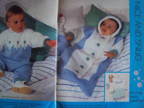 NINA SPECIAL BABY BOOK NO.10 EVERYTHING FOR BABY FROM 62-92 (3-24 MONTHS) (58pgs)