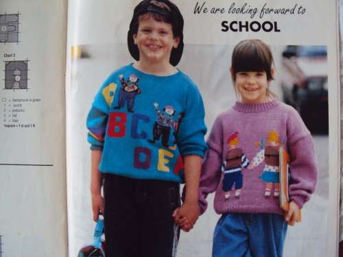 SABRINA GREAT JERSEYS FOR CHILDREN 92-164cm Iss No.19 31 pages