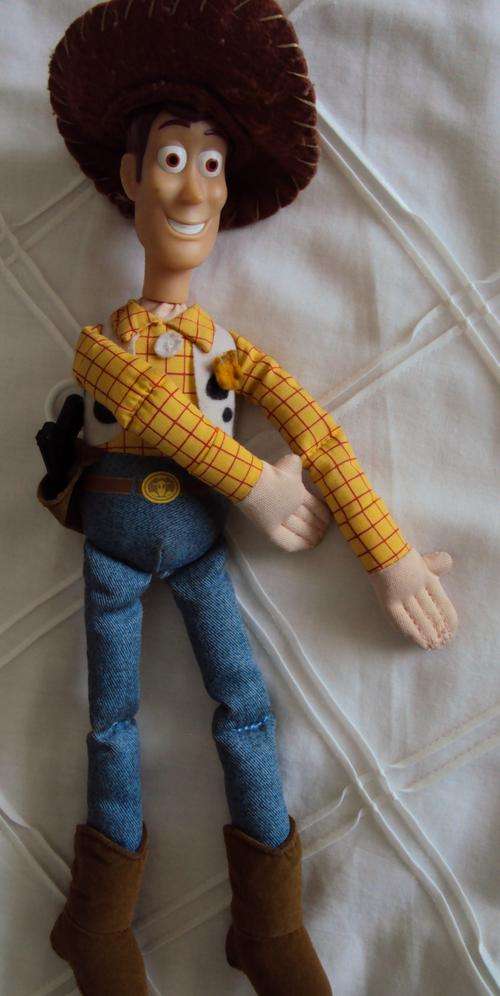 Toy Story WOODY Disney doll 35cm tall by APPLAUSE soft fabric type