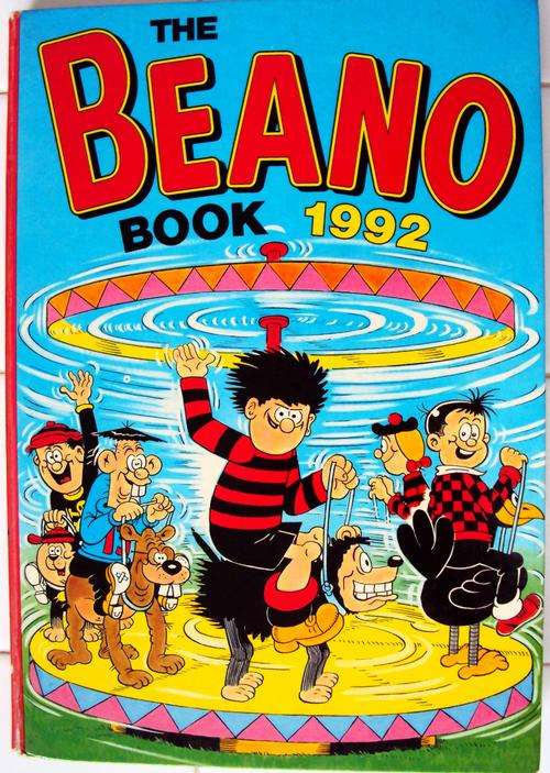 THE BEANO 1992 - vintage, VERY GOOD COND