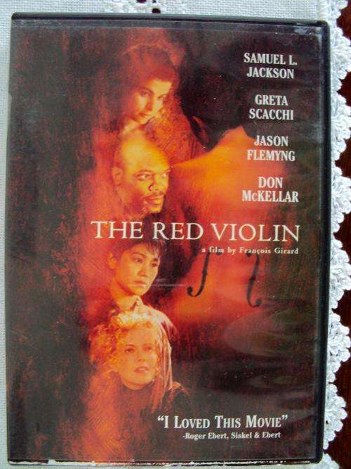 THE RED VIOLIN with Samuel L Jackson (dvd good cond pre-viewed)