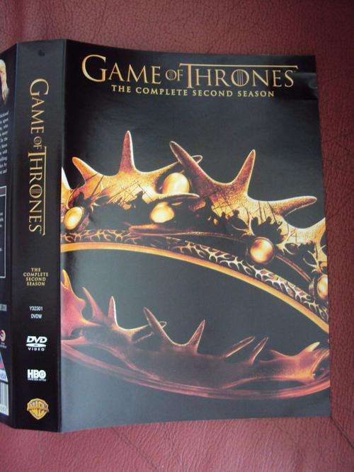 Game of Thrones the complete second season - 5 discs previewed vgc fbp 16 LNVS