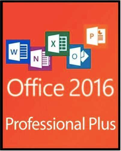 Microsoft Office 2016 Professional Plus GENUINE PRODUCT KEY & DOWNLOAD LINK