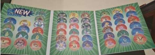 Pokemon Tazo Collectors Album Nr 3 (Complete Collection)