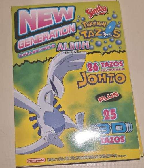 Pokemon Tazo New Generation 2 Album (Complete Collection)