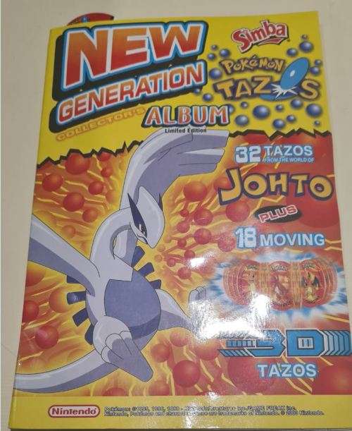 Pokemon Tazo New Generation Album (Complete Collection)