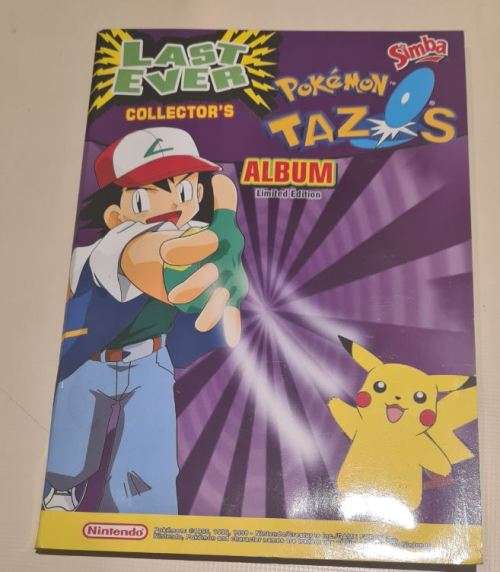 Pokemon Tazo Last Ever Collectors Album (Complete Collection)