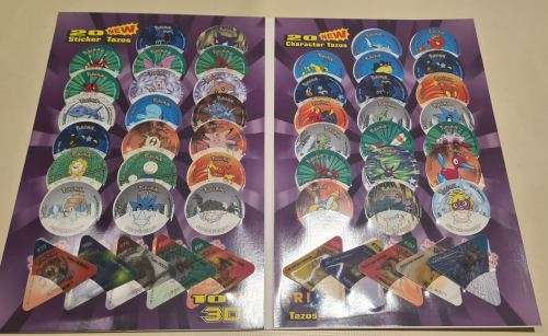 Pokemon Tazo Last Ever Collectors Album (Complete Collection)