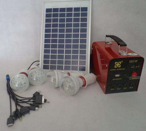4 Lights solar Kit