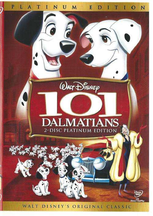 101 Dalmations 2disc Platinum Edition (DVD)