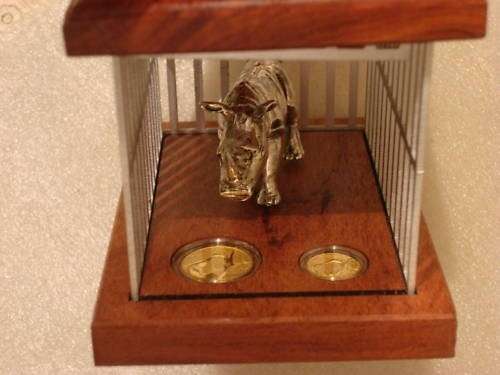 2009 NATURA RHINO CAGE SET!!!! R A R E!!! BID NOW!