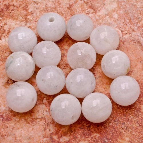 MARYKAY - FABULOUS RAINBOW MOONSTONE GEMSTONE BEADS - IDEAL FOR CRAFTS/BEADING 8