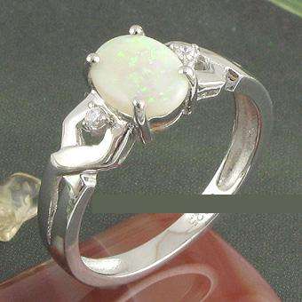 MARYKAY - GORGEOUS GENUINE AUSTRALIAN FIRE OPAL RING 6,5/N