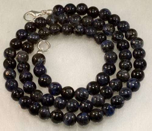 MARYKAY - NATURAL SODALITE GEMSTONE BEADS NECKLACE