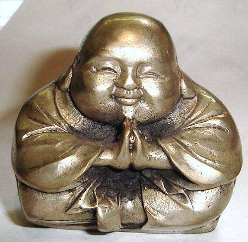 MARYKAY - ORIGINAL TIBETAN SILVER "LAUGH' BUDDHA" - LOVELY GIFT