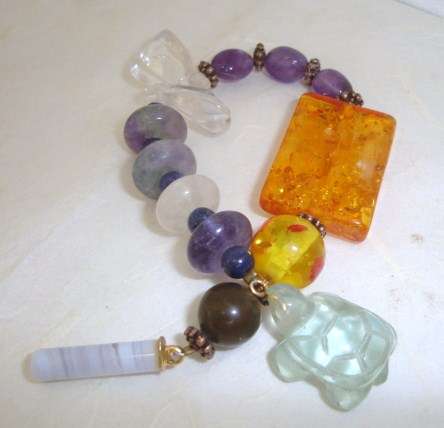 MARYKAY - PAIN SOOTHING BEADS - aka WORRY BEADS  - GENUINE GEMSTONE 'WORRY BEADS'