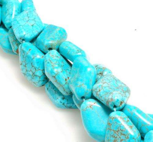 MARYKAY  - NATURAL TURQUOISE  GEMSTONE BEADS - IDEAL FOR CRAFTS/BEADING 8/17/24 D