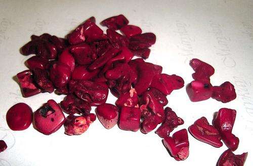 MARYKAY - NATURAL PASSIONATE RED CORAL GEMSTONE BEADS 12-21CR