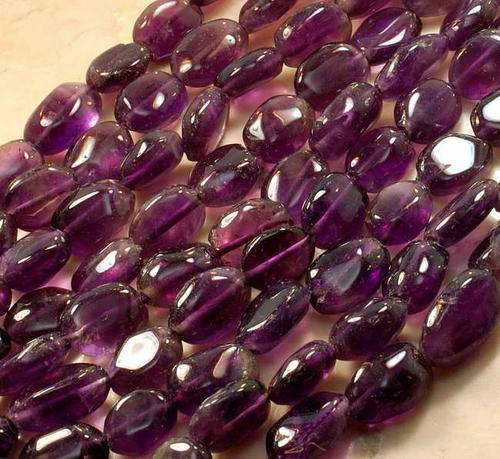 MARYKAY - FINE NATURAL AMETHYST GEMSTONE BEADS - IDEAL FOR CRAFTS/BEADING