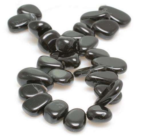 MARYKAY - FINE NATURAL BLACK AGATE GEMSTONE BEADS - CRAFTS/BEADING/JEWELLERY MAKING 13/18O