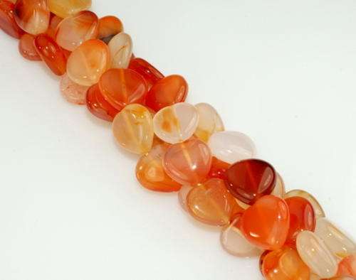MARYKAY - NATURAL CARNELIAN GEMSTONE BEADS - IDEAL FOR CRAFTS/BEADING 16H