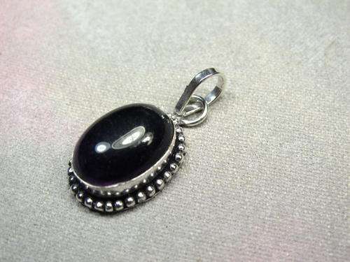 MARYKAY - SUPER VIOLET AMETHYST SILVER PENDANT - CRAFTED IN INDIA