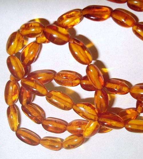 MARYKAY - BEAUTIFUL NATURAL BALTIC AMBER GEMSTONE BEADS - IDEAL FOR CRAFTS/BEADING 9/6O