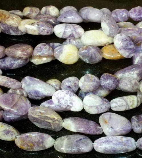 MARYKAY - NATURAL CHAROITE BEADS - IDEAL FOR BEADING OR CRAFTING