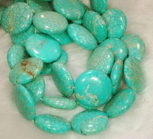 MARYKAY  - NATURAL TURQUOISE  GEMSTONE BEADS - IDEAL FOR CRAFTS/BEADING