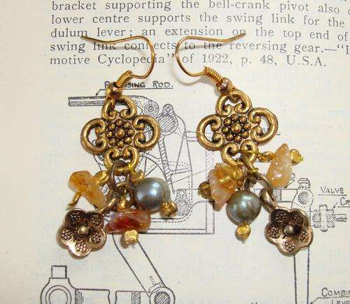 MARYKAY - STUNNING VINTAGE INSPIRED  DETAILED EARRINGS - FROM THE BESPOKE SHANNY COLLECTION