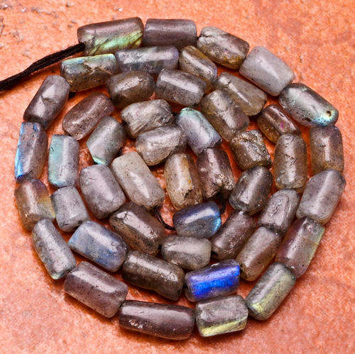 MARYKAY - LOVELY NATURAL LABRADORITE GEMSTONE BEADS - IDEAL FOR CRAFTS/BEADING 5/8