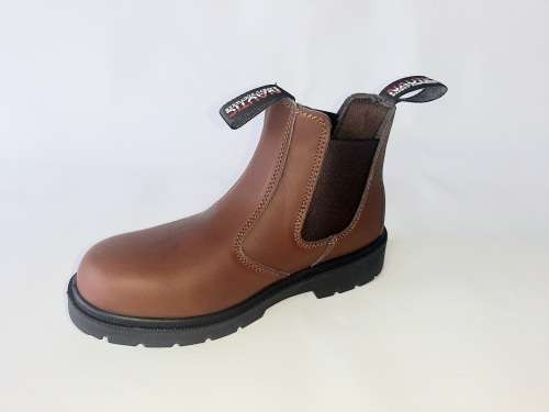 Nautic Brown Chelsea work boots