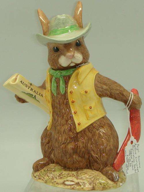 Royal Doulton Bunnykins Tea Pot - "Aussie Explorer"