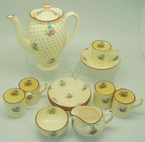 Copeland Spode "Royal Jasmine" Coffee Set