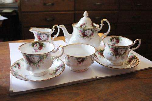 Royal Albert Celebration Tea for Two Set.
