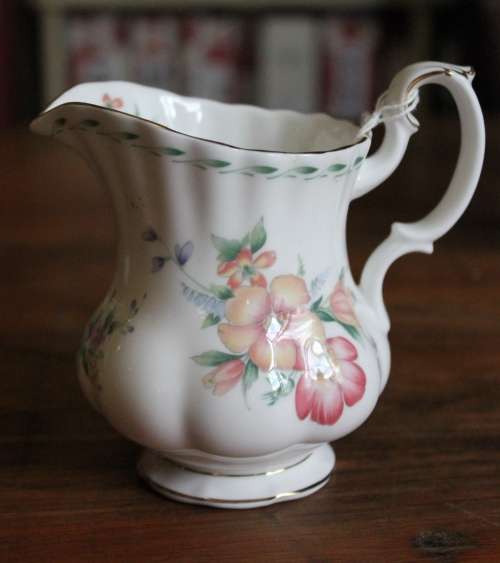 Royal Albert Constance Pattern Milk Jug.
