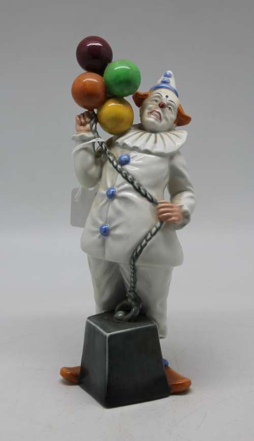 Royal Doulton Balloon Clown Figurine.