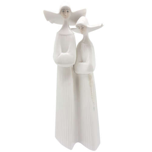 Lladro Two Nuns