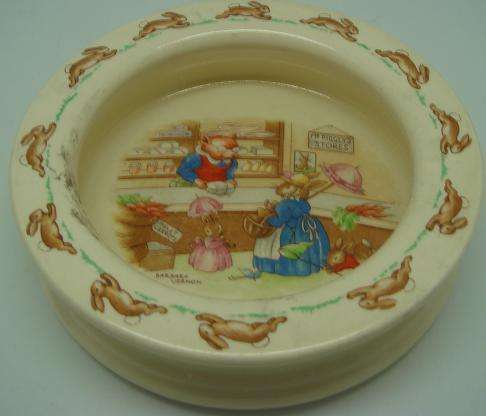 Royal Doulton Mr Piggy's Store Bunnykins Cereal Bowl