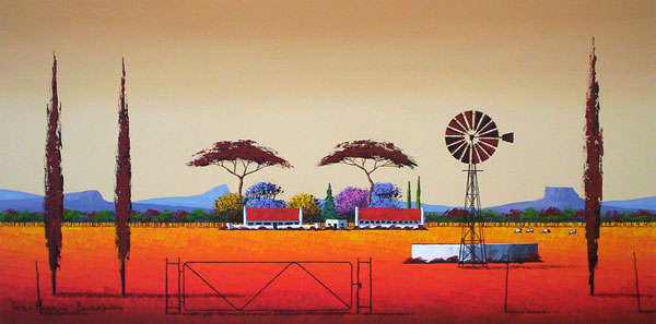 Blesbokfontein (600mm x 1200mm)