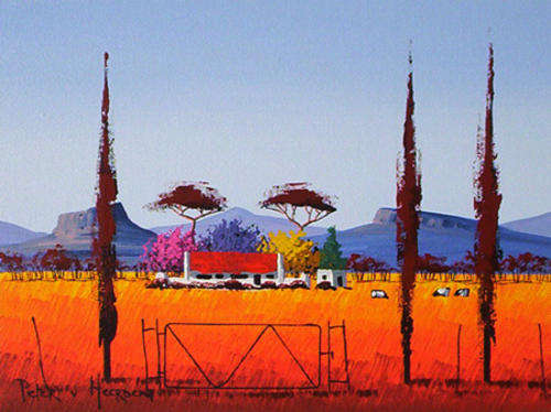 Blue sky 2 (300mm x 400mm)