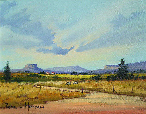 Vrystaat toneel 1 (300mm x 400mm)