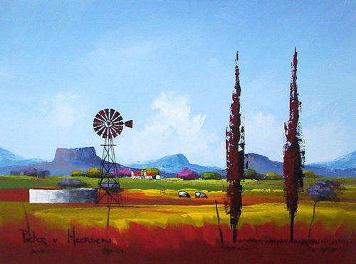 The windmill (300mm x 400mm)