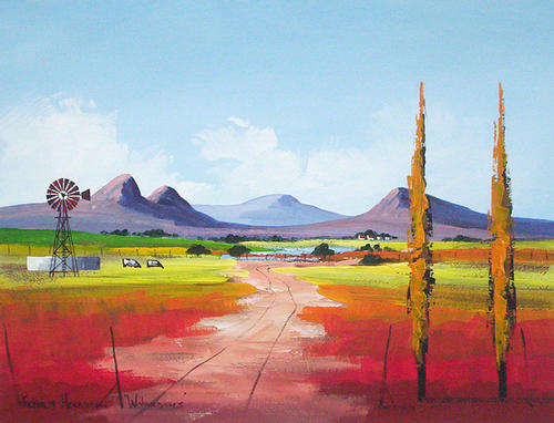 Wolwedans (460mm x 600mm)