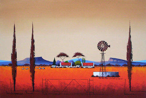 Rooiwal (600mm x 900mm)