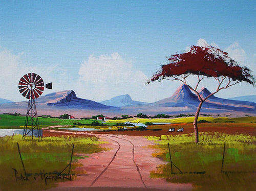 Buffelshoek (300mm x 400mm)